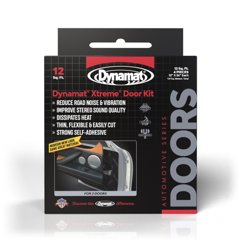 Dynamat Xtreme Porta Pack 1,1m2 | Isolamento acústico premium