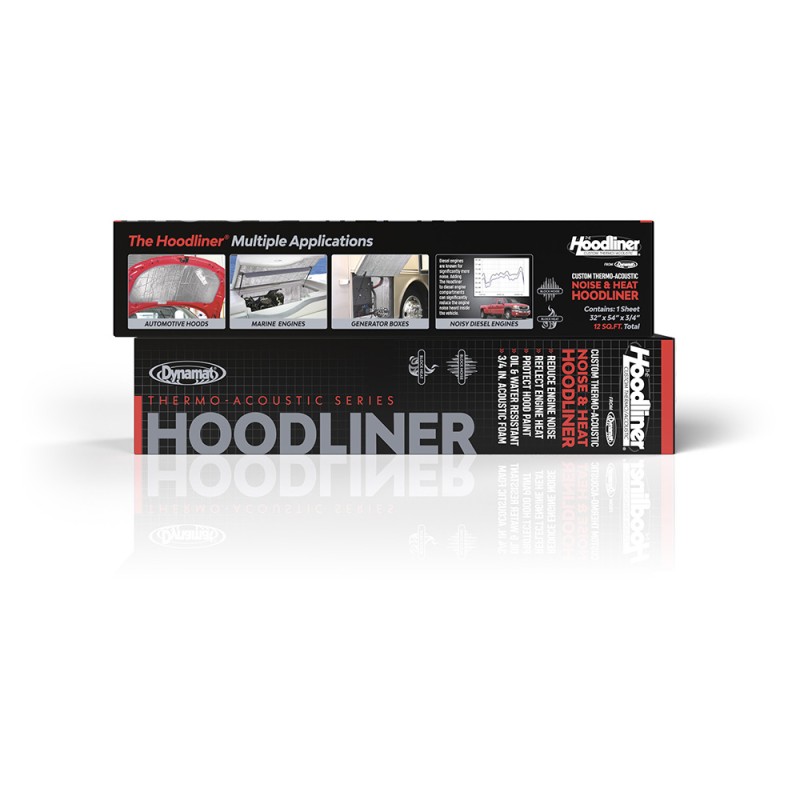 Hoodliner Dynamat - Aislamiento térmico y acústico de Alta calidad