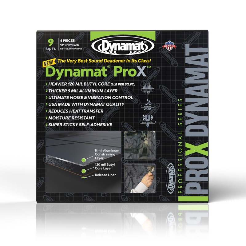 Dynamat ProX 0.83m2 | Aislamiento Acústico Extremo