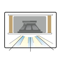 DynaBox - Caja de aislamiento Acústico para altavoces de Techo